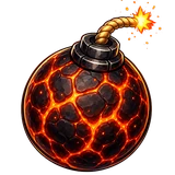 Magma bomb variant